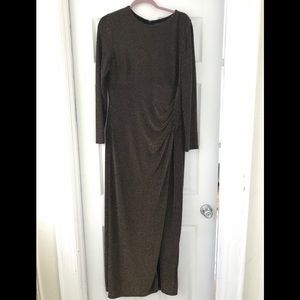 Black and Gold Calvin Klein evening gown size 16